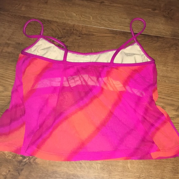 Orange and Hot bathing suit top - Picture 2 of 2